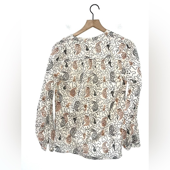 ISABEL MARANT ETOILE Beige Maria Shirt Size 34/XS - Picture 3 of 12
